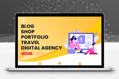 集团企业网站模板